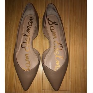 Sam Edelman Nude Flats